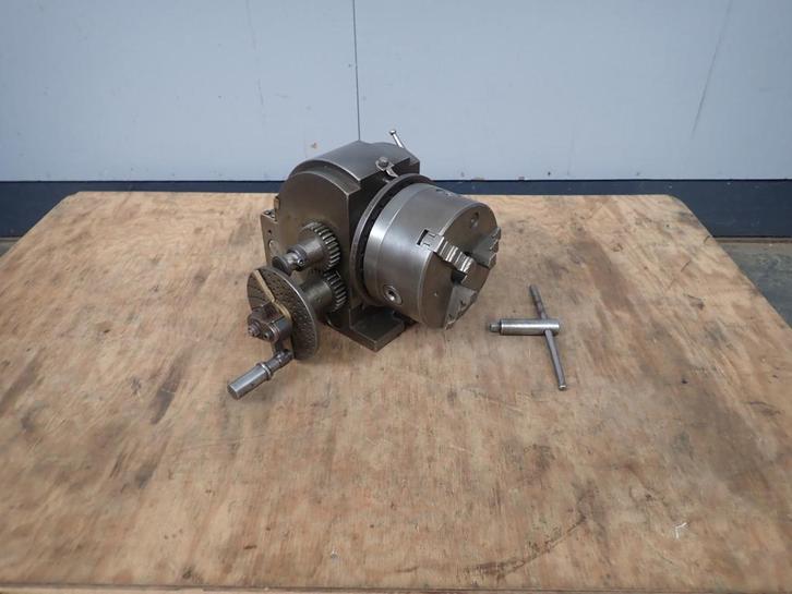160mm Verdeelapparaat / Verdeelkop / Dividing Indexing head, Doe-het-zelf en Verbouw, Draaibanken, Gebruikt, Ophalen of Verzenden