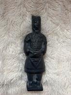 Beeldje, terracotta leger. Brons, gietijzer? Zwaar, Antiek en Kunst, Kunst | Beelden en Houtsnijwerken, Ophalen of Verzenden