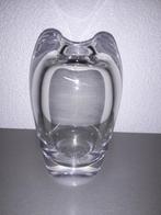 VINTAGE HARTVORMIGE LEERDAM VAAS ontw : FLORIS MEYDAM, Ophalen of Verzenden