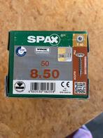 Spax Schroeven 8x50 - Nieuw, Doe-het-zelf en Verbouw, Ophalen, Nieuw, Minder dan 50 mm, Schroeven