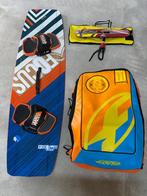 F-One Bandit 11m + Liquid Force Focus 138x41.5 + F-One Bar, Watersport en Boten, Kitesurfen, Ophalen, Gebruikt, Kitesurf-set, Twintip