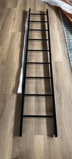 Nieuw-ongebruikte boekenkast ladder - Zwart metaal, Ophalen, Minder dan 50 cm, 200 cm of meer, Nieuw