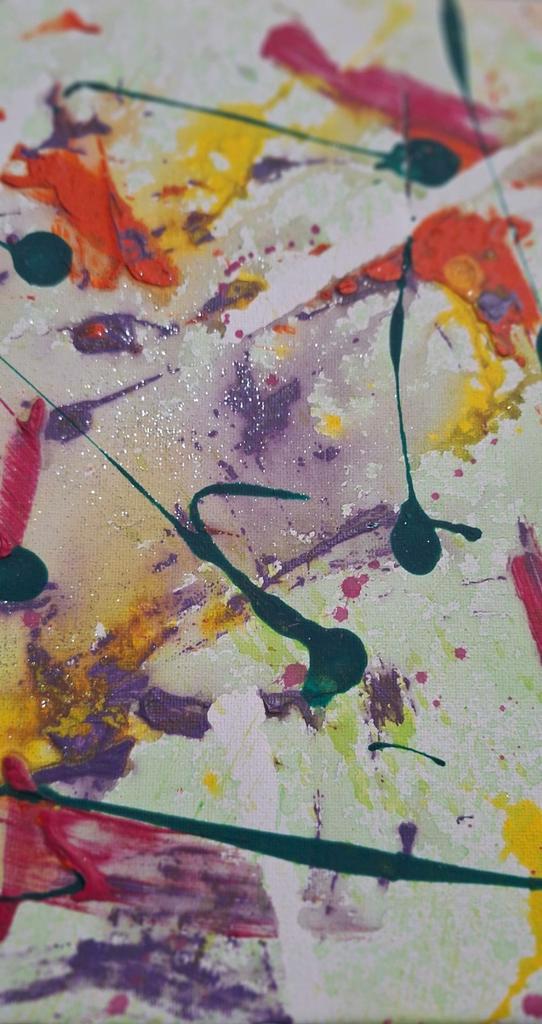 Abstract Schilderij, Antiek en Kunst, Kunst | Schilderijen | Abstract, Ophalen of Verzenden