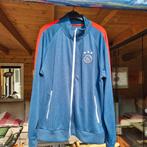 Ajax Trainingsjack XXL Blauw weinig gedragen nu voor €12,50, Blauw, Overige maten, Ophalen of Verzenden, Zo goed als nieuw