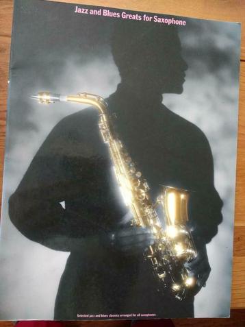 Jazz And Blues Greats For Saxophone-aanrader-niet moeilijk beschikbaar voor biedingen