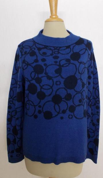 Mooie blauw/zwarte trui/top van Gollehaug! M beschikbaar voor biedingen