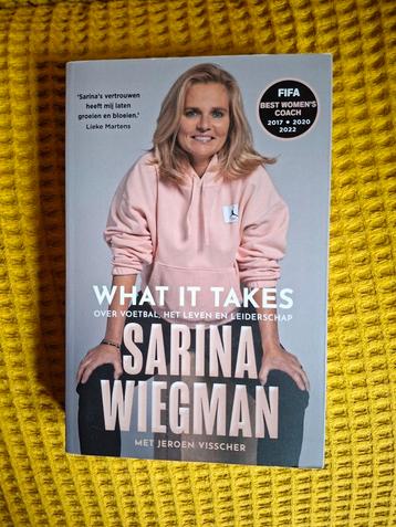 Sarina Wiegman - What It Takes beschikbaar voor biedingen