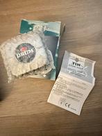 Drum wekkertje in blik – vintage - marksman - quartz, Ophalen of Verzenden, Nieuw