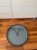 ZUIVER BANDIT KLOK GRIJS, Ophalen, Nieuw, Analoog, Wandklok