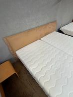Boxspring 180x200 - Tweepersoons, Ophalen, Gebruikt, Beige, Tweepersoons