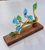 Glaskunst, vogels geblazen glas, vogelkunst glasdieren vogel, Verzamelen, Ophalen of Verzenden, Zo goed als nieuw, Dier