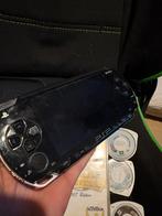 PSP-1000 Zwart - Inclusief Games!, Spelcomputers en Games, Spelcomputers | Sony PSP, Zwart, Ophalen of Verzenden, PSP, Gebruikt