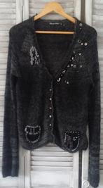 Prachtig Vest van Tricot Chic maat 40NL. wol., Nieuw, Grijs, Tricot Chic, Ophalen