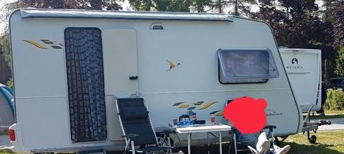 Sterckeman Star de Luxe 420 CP, Caravans en Kamperen, Caravans, Particulier, tot en met 4, 750 - 1000 kg, Treinzit, Sterckeman