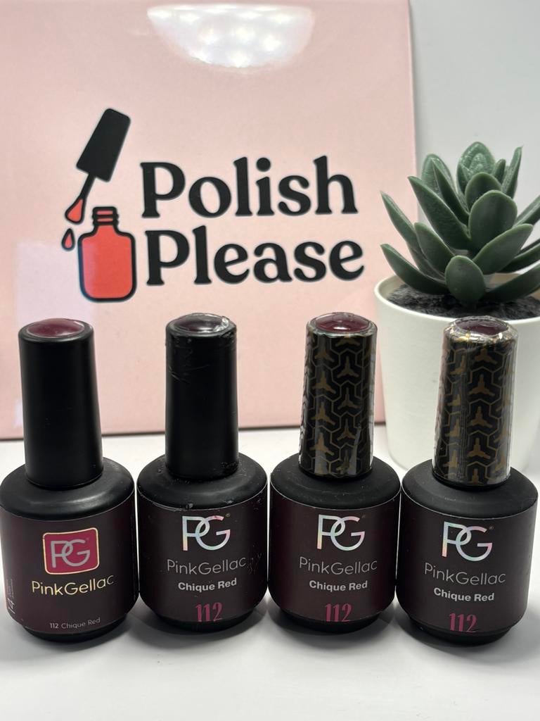Pink Gellac Chique Red - 112, Pink gellac, Pink gellac, Ophalen of Verzenden, Zo goed als nieuw