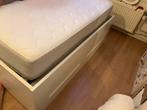 Ikea bed model Brimes wit, Huis en Inrichting, Slaapkamer | Bedden, Ophalen, Wit, Tweepersoons, 140 cm