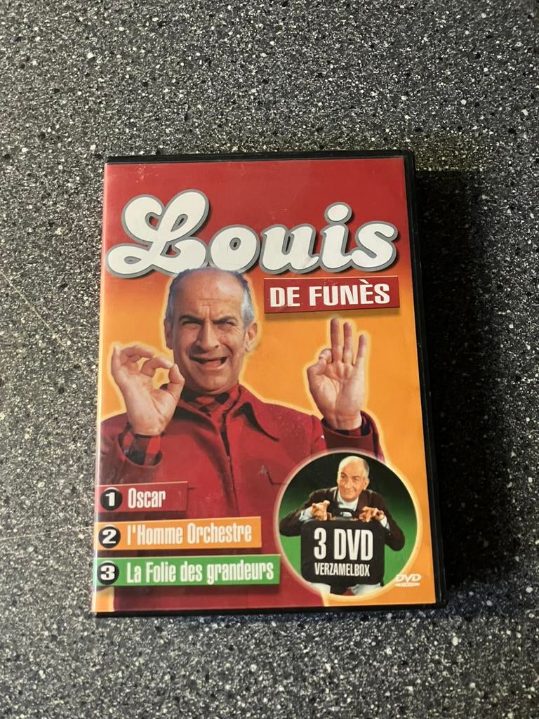 Louis de Funes - 3 dvd Box, Alle leeftijden, Ophalen of Verzenden, Zo goed als nieuw, Komedie