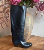 Vintage laarzen van het luxe merk La Collegienne 37, Kleding | Dames, Schoenen, Ophalen of Verzenden, Zo goed als nieuw, Bruin