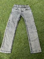 Spijkerbroek ( Grijs/Zwart mt 128, Ophalen of Verzenden, Zo goed als nieuw, Jongen, Broek