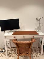 Ikea HEMNES bureau desk tafel met marmeren handgrepen, Huis en Inrichting, Ophalen, Zo goed als nieuw, Bureau