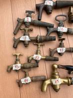 Messing wijnvat kranen antiek, Ophalen