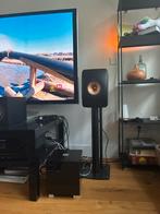 KEF LS50 Meta + 2 REL TZero + Stands, Audio, Tv en Foto, Luidsprekers, Gebruikt, 120 watt of meer, Front, Rear of Stereo speakers