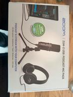 Zoom podcast set, Muziek en Instrumenten, Microfoons, Ophalen of Verzenden, Nieuw, Studiomicrofoon