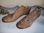 Paar oude Franse schoen leesten mallen mt 40, Antiek en Kunst, Curiosa en Brocante, Ophalen of Verzenden