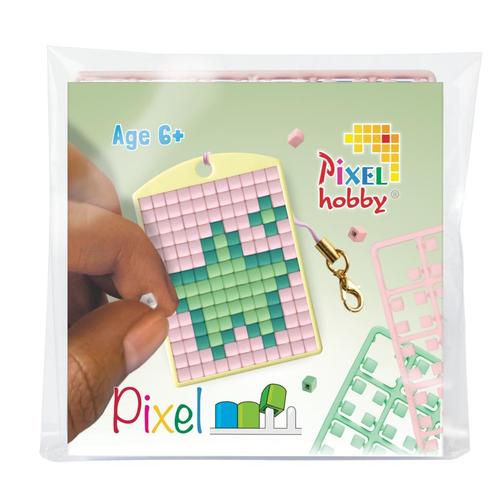 Pixelhobby medaillon startset ster sleutelhanger 23117, Hobby en Vrije tijd, Knutselen, Nieuw, Materiaal, Ophalen of Verzenden