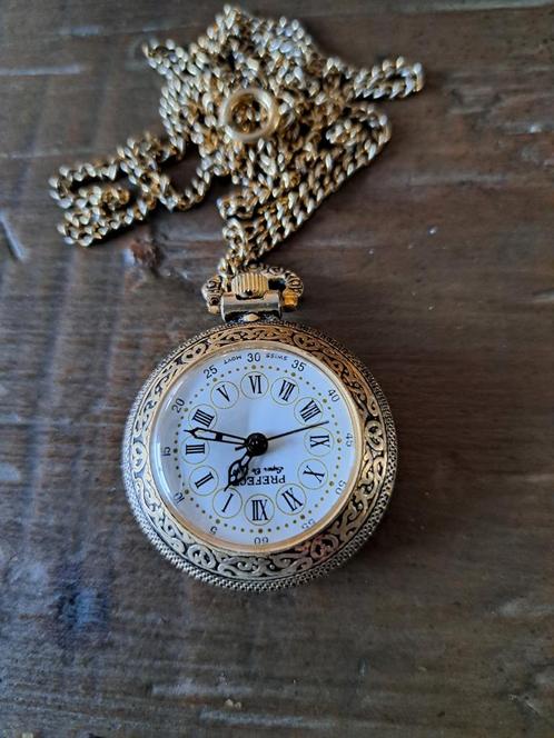≥ Vintage Zakhorloge met Ketting — Horloges Antiek — Marktplaats