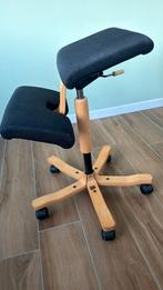 Varier / Stokke bureaustoel type Wing, Huis en Inrichting, Bureaustoelen, Ophalen, Gebruikt, Zwart, Bureaustoel