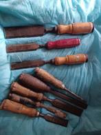 8 beitels waarvan 3 x nooitgedagt 1x 37 mm en 2 x 25 mm en, Ophalen, Gebruikt