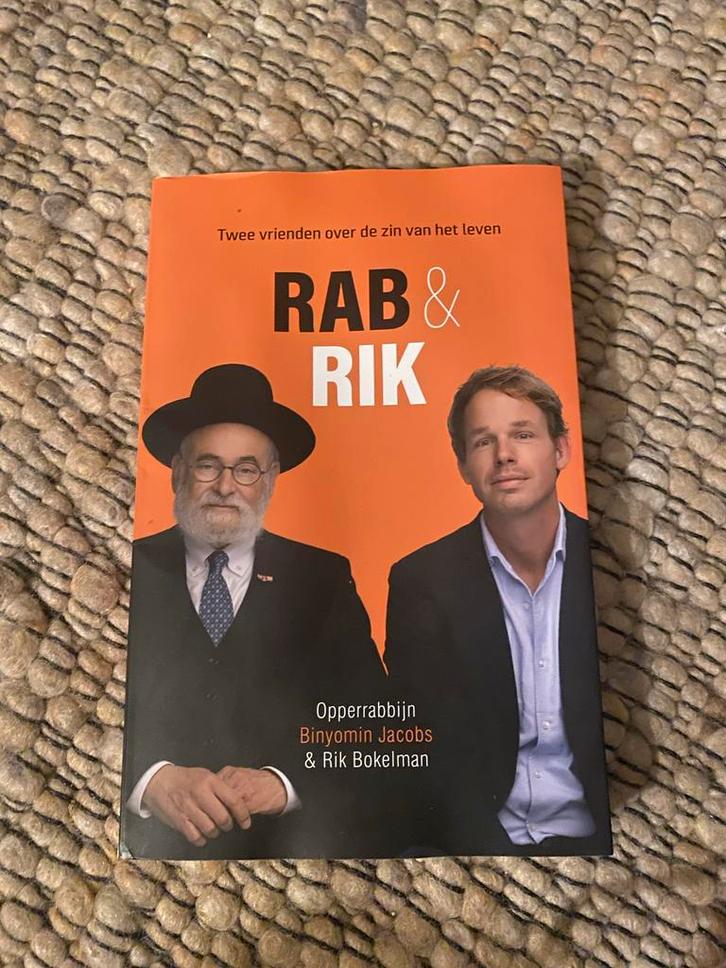 Rab & Rik: Twee vrienden over de zin van het leven, Boeken, Godsdienst en Theologie, Zo goed als nieuw, Jodendom, Ophalen of Verzenden