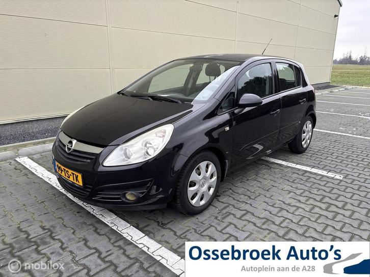 Opel Corsa 1.4-16V Business 5drs Airco 263dkm 2007, Auto's, Opel, Bedrijf, Te koop, Corsa, ABS, Airbags, Airconditioning, Alarm
