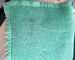 Groene hagelnieuwe wollen deken, Huis en Inrichting, Ophalen of Verzenden, Overige maten, Groen, Deken of Dekbed
