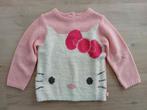 Hello Kitty trui maat 92 zalmroze/wit, Gebruikt, Meisje, Trui of Vest, Hello Kitty (C&A)