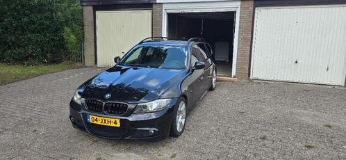 BMW 3-Serie 2.0 D 320 130KW Touring AUT 2009 Zwart, Auto's, BMW, Particulier, 3-Serie, ABS, Achteruitrijcamera, Airbags, Airconditioning