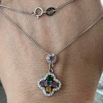 Toermalijn hanger/ketting 925 zilver, Ophalen of Verzenden, Nieuw