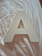 Houten letter A 18x17 cm, Ophalen of Verzenden, Zo goed als nieuw