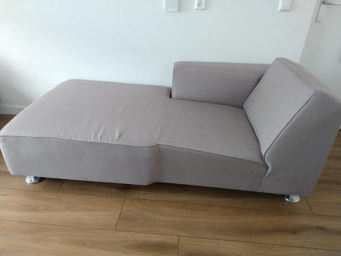 Bank sofa hocker Goossens, Huis en Inrichting, Banken | Sofa's en Chaises Longues, Zo goed als nieuw, Tweepersoons, 75 tot 100 cm
