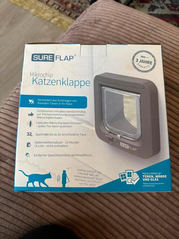 SureFlap Microchip Kattenluik – Nieuw in verpakking, Dieren en Toebehoren, Katten-accessoires, Zo goed als nieuw, Ophalen