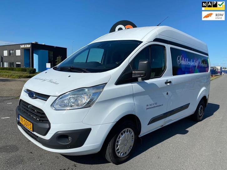 Ford Transit Custom 2014 * 290 2.2 TDCI L2H2 Trend * AIRCO *, Auto's, Bestelauto's, Bedrijf, Te koop, ABS, Airconditioning, Bochtverlichting