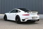 Porsche 911 3.8 Turbo S|PCCB|PDLS+|18-weg|Carbon|achterasbes, Auto's, Automaat, Gebruikt, 4 stoelen, Wit