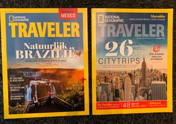 Traveler National Geographic nr 4 v 2014, nr 3 van 2016 beschikbaar voor biedingen