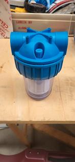Waterfilter 2 x 1" inwendig met filter element beregening, Ophalen of Verzenden, Nieuw, Elektrisch, Beregeningspomp
