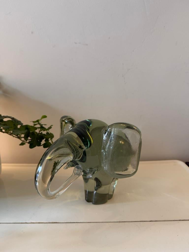 Murano glazen olifant, Ophalen of Verzenden