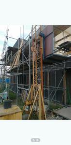 Complete steiger voor vrijstaande woning inclusief bouwlift, Doe-het-zelf en Verbouw, Steigers, Ophalen, Gebruikt, Gevelsteiger