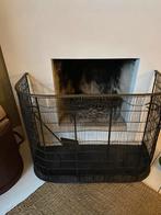 Haardscherm antiek (fender), Huis en Inrichting, Haarden, Ophalen, Gebruikt, Vrijstaande haard, Houthaard