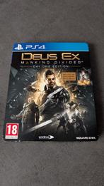 PS4 Deus Ex Mankind Devided Day One Edition Steelbook, 1 speler, Ophalen of Verzenden, Zo goed als nieuw, Vanaf 18 jaar