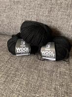 Pakketje met 4 Bollen Lang Yarns Wooladdicts Pride Zwart, Verzenden, Zo goed als nieuw, Breien of Haken, Wol of Garen